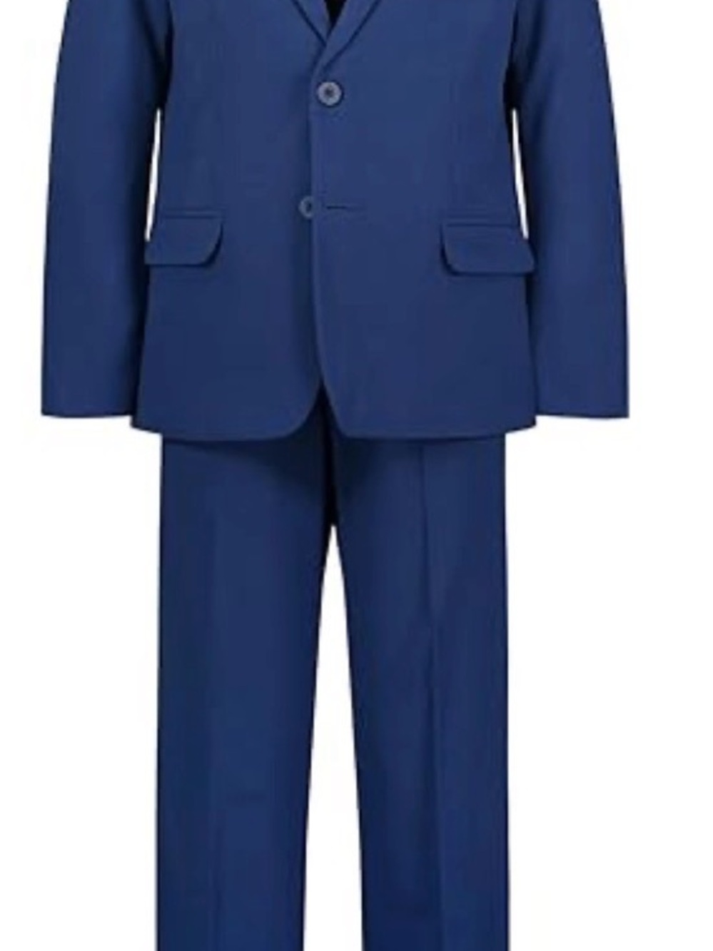 Calvin Klein Boys Navy Blue Full Suit
